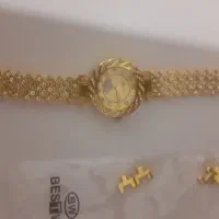 ساعت طلالی زنانه