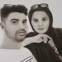 طراحی چهره سیاه قلم