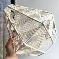 لوستر مکرومه و رافیا|لوستر و چراغ آویز|تهران, جنت‌آباد مرکزی|دیوار