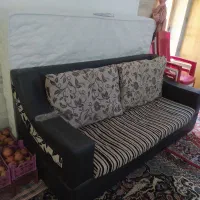 مبل دو نفره وتشک تخت رایگان