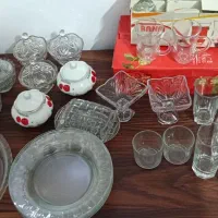 ظروف آشپزخانه قندان سینی فنجان لیوان