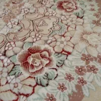 فرش قالیچه گرد گل برجسته|فرش|تهران, گرگان|دیوار