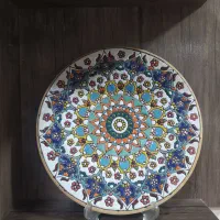 ظروف سفالی میناکاری قدیمی اصل همدان نو