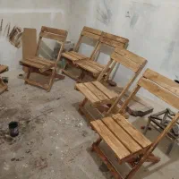 میزوصندلی تاشو|میز و صندلی غذاخوری|سروآباد, |دیوار