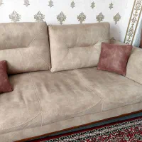 مبلمان راحتی 7 نفره تمیز و سالم قیمت مناسب.|مبلمان خانگی و میز عسلی|ابهر, |دیوار