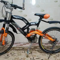 دوچرخه سایز ۲۴بسیار تمیز دوبار استفاده شده