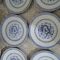 ظروف قلم ابی دونه برنجی و گل پنبه