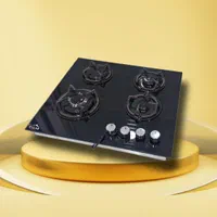 اجاق گاز ۴ شعله شیشه ای