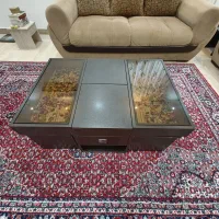 جلو مبلی به همراه ۴ عسلی|مبلمان خانگی و میز عسلی|صومعهسرا, |دیوار