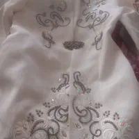 کت وشلوار سفید زنانه