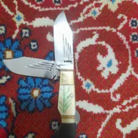 چاقو کلکسیونی بابا جفت تیغه|کلکسیون اشیاء عتیقه|مراغه, |دیوار