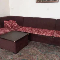 مبل نیم ست همراه باکس و میز وسط