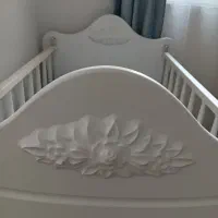 تخت نوزاد یا تخت کودک با تشک طبی|تخت و صندلی بچه|ری, دولت‌آباد|دیوار