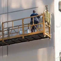 مجری فوم بتن،گچ پاششی،کلایمر (جایگزین داربست)