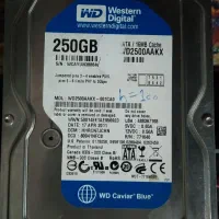 هارد ۲۵۰و گیگ وسترن آبی ساتا و DVD رایتر ایسوس