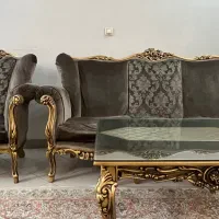 مبل هفت نفره با دو عدد میزبان