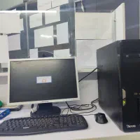 سیستم مانیتور و کیس برای کار اداری و بازی متوسط