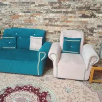 فروش مبل دست دوم|مبلمان خانگی و میز عسلی|رضوانشهر, |دیوار