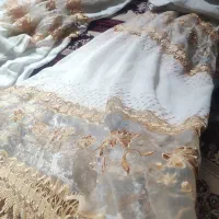 سه عدد پرده پرچین با چوب پرده 3ونیم،3 و دونیم متری|پرده، رانر، رومیزی|جوانرود, |دیوار