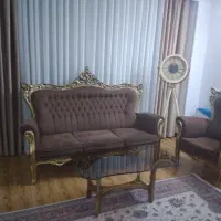 مبل ۹نفره سلطنتی نسکافه ای طلایی