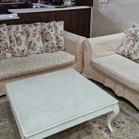 مبل هفت نفره با میز وسط و عسلی و میزغذاخوری ۸ نفره|مبلمان خانگی و میز عسلی|تهران, ارامنه|دیوار