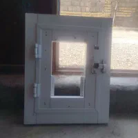 دو عدد پنجره الومینیوم مخصوص حمام دستشویی ۶۰در۴۰