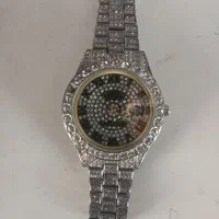 ساعت فول نگین  quartz مردانه