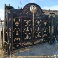 درب باغ ویلا حیاط ماشین رو