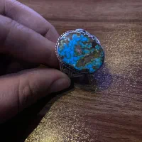 انگشتر فیروزه نقره اصل زیرقیمت