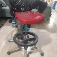 صندل چرخدار جک بلند