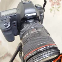 دوربین کنون canon 5d mark II همراه با لنز ۲۴ ۱۰۵