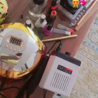 پک کامل کاشت ناخن/درحدنو/سه ماه استفاده شده