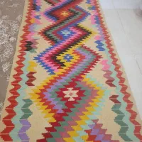 گلیم  طرح سنتی زیبا