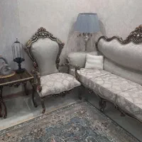 مبل سلطنتی 7 نفره در حد نو|مبلمان خانگی و میز عسلی|تهران, پونک|دیوار