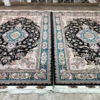 (فرش فرزین)جفت۶مترنقشه نوین فر ،رج۵۵، چله ابریشم|فرش|تبریز, |دیوار