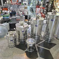 سماور استیل نگیر ۱۲۰لیتری گازی|سماور، چای‌ساز، قهوه‌ساز|تبریز, |دیوار