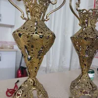 ۲عدد گلدان برنز ۵میلیون ۵۰۰|مجسمه، تندیس، ماکت|اسلام‌شهر, مظفریه|دیوار