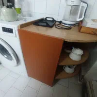 کابینت کمد درب دار دو کشو