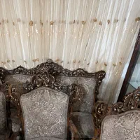 مبلمان چوبی 9 نفره به همراه بوفه