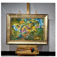 تابلو فرش|تابلو فرش|کرمانشاه, |دیوار