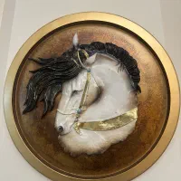 تابلو گرد اسب