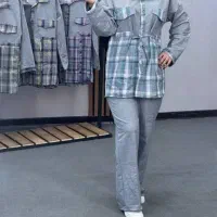 تونیک و شلوار ملانژ