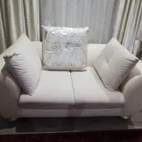 مبل ترک سفید|مبلمان خانگی و میز عسلی|گرگان, |دیوار