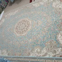 فرش آبی روشن ۱۲۰۰ شانه سالم|فرش|مشهد, شهید شهریاری|دیوار