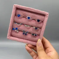 انگشترهای جواهری نگین آبی