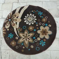 فرش فانتزی گرد