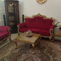 مبل استیل ۷ نفره|مبلمان خانگی و میز عسلی|رشت, عینک|دیوار
