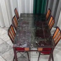 میز نهار خوری ۶ نفره|میز و صندلی غذاخوری|اصفهان, ملاصدرا|دیوار