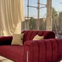 مبلمان صدفی پایه استیل تختخواب شو|مبلمان خانگی و میز عسلی|مشهد, کوشش|دیوار