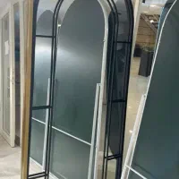 آینه پنجره ای سفید و مشکی|آینه|بابل, |دیوار